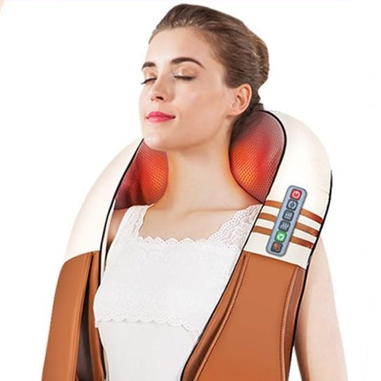 Rebajas Hasta 50 Masajeador De Espalda Cervical Cuello Electrico Pafarmacia