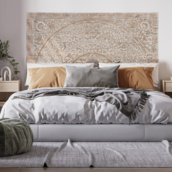 Summer Vintage Beige Headboard California King 180 Cm