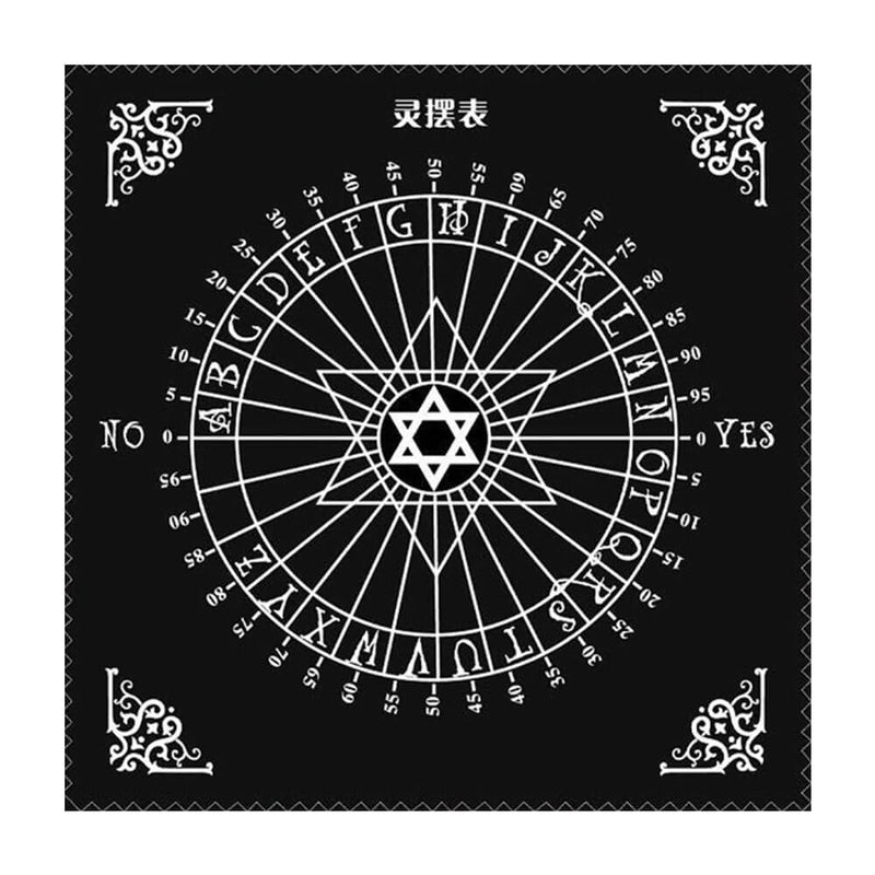 Tapis De Tarot Et Voyance Pendule Oui Non Boutique Esoterique Paris