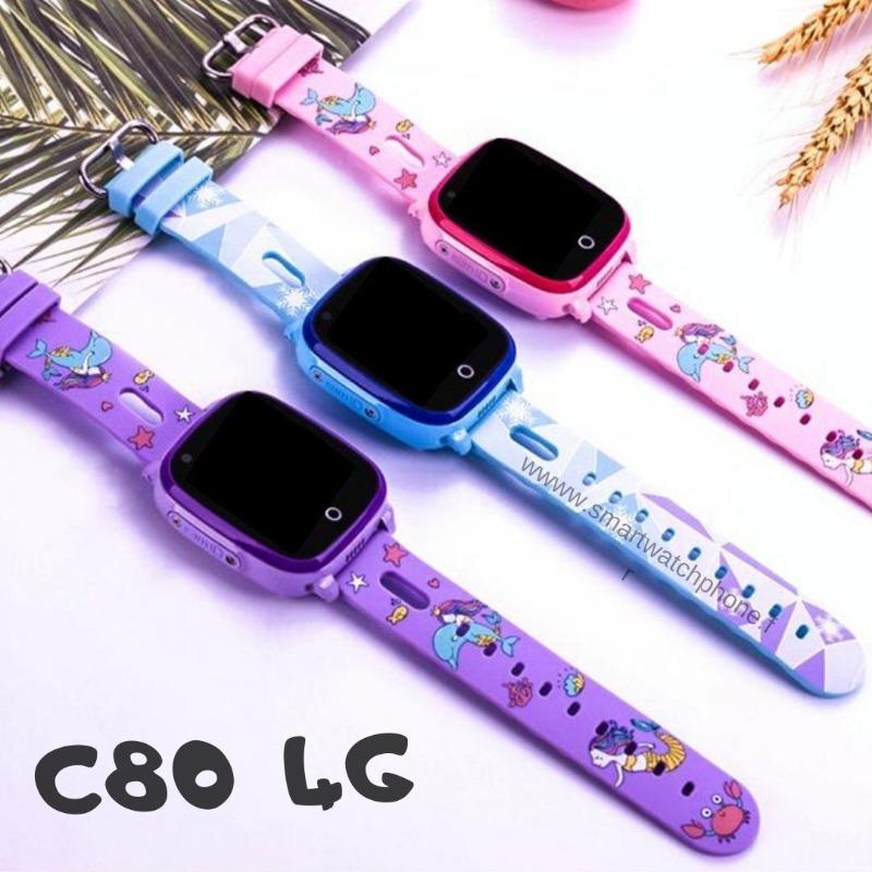 Montre Connectee Enfant Gps 4g C80 Smartwatchphone Kids Smartwatchphone Kids