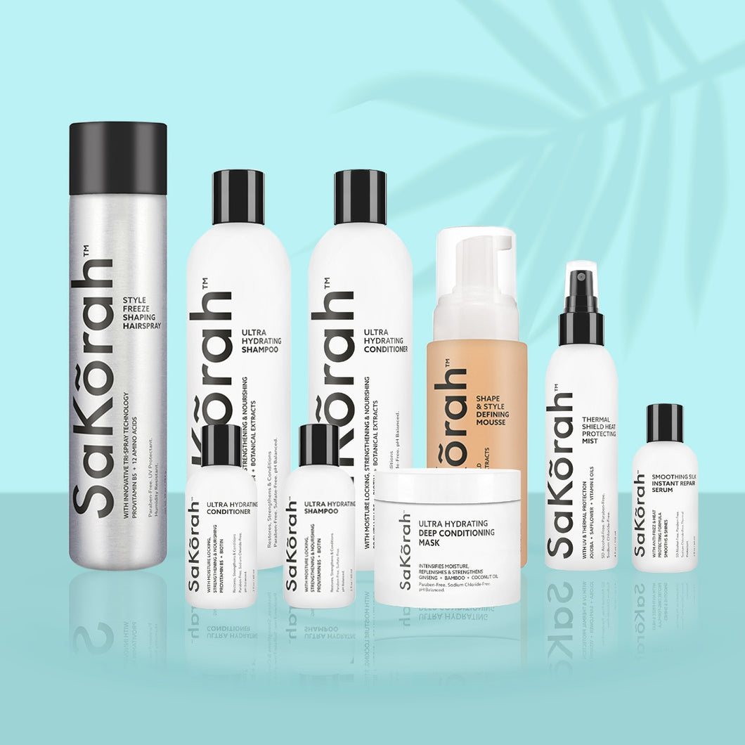 Total Hair Care Kit Sakorah Beauty