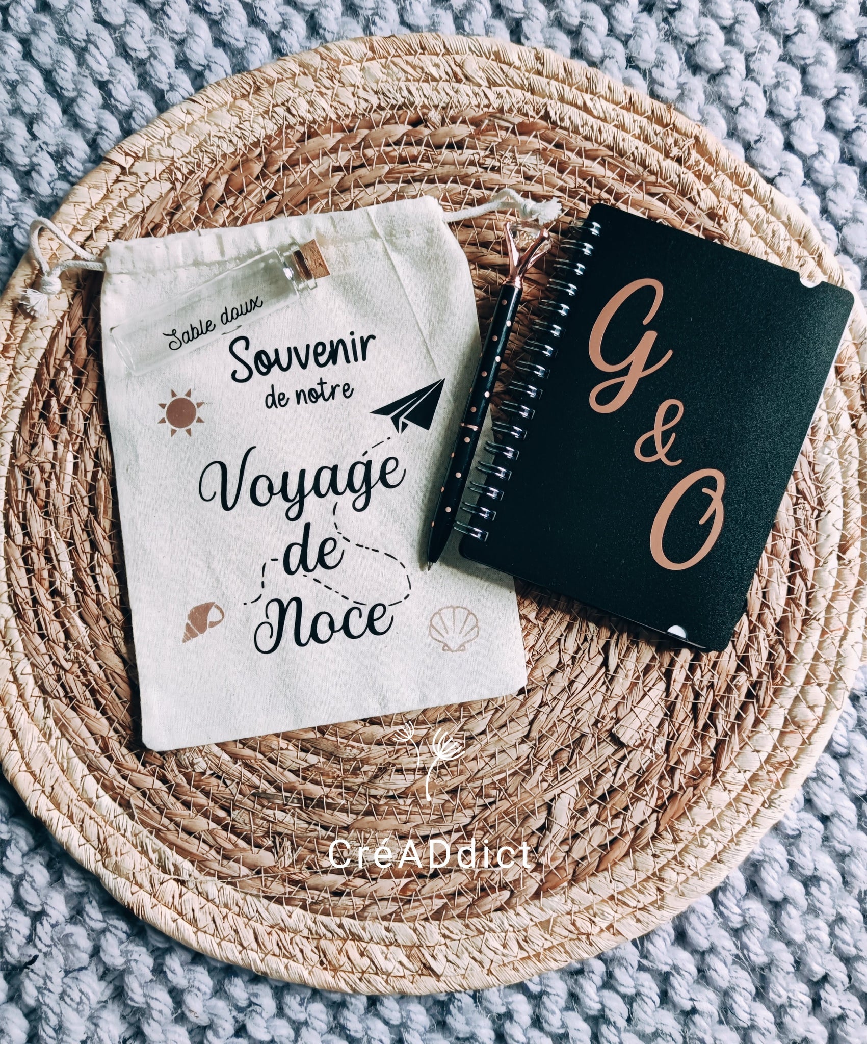 Kit De Voyage De Noces Nos Premieres Vacances Creaddict Mandine