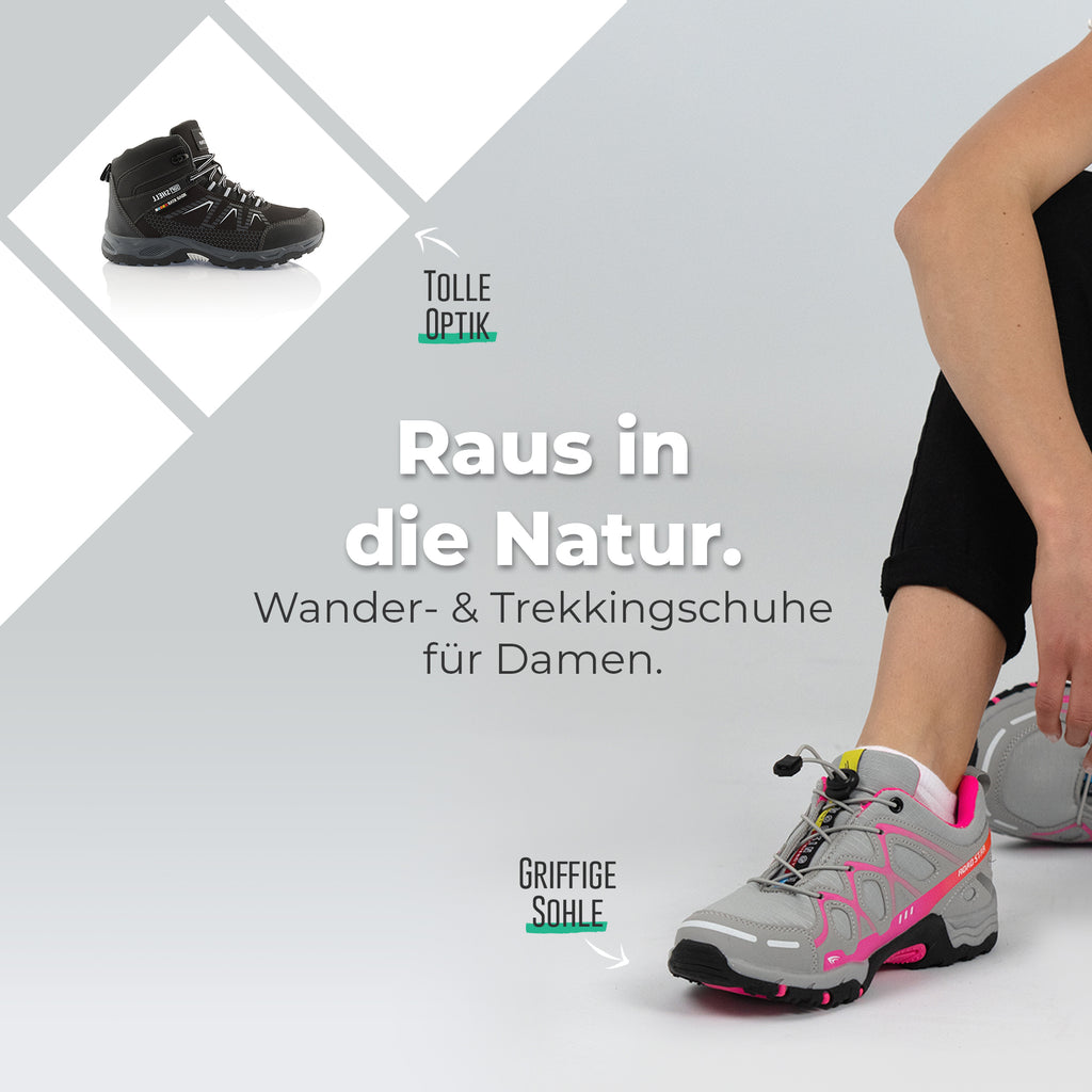 Wander Trekkingschuhe Fur Damen Fusskleidung De