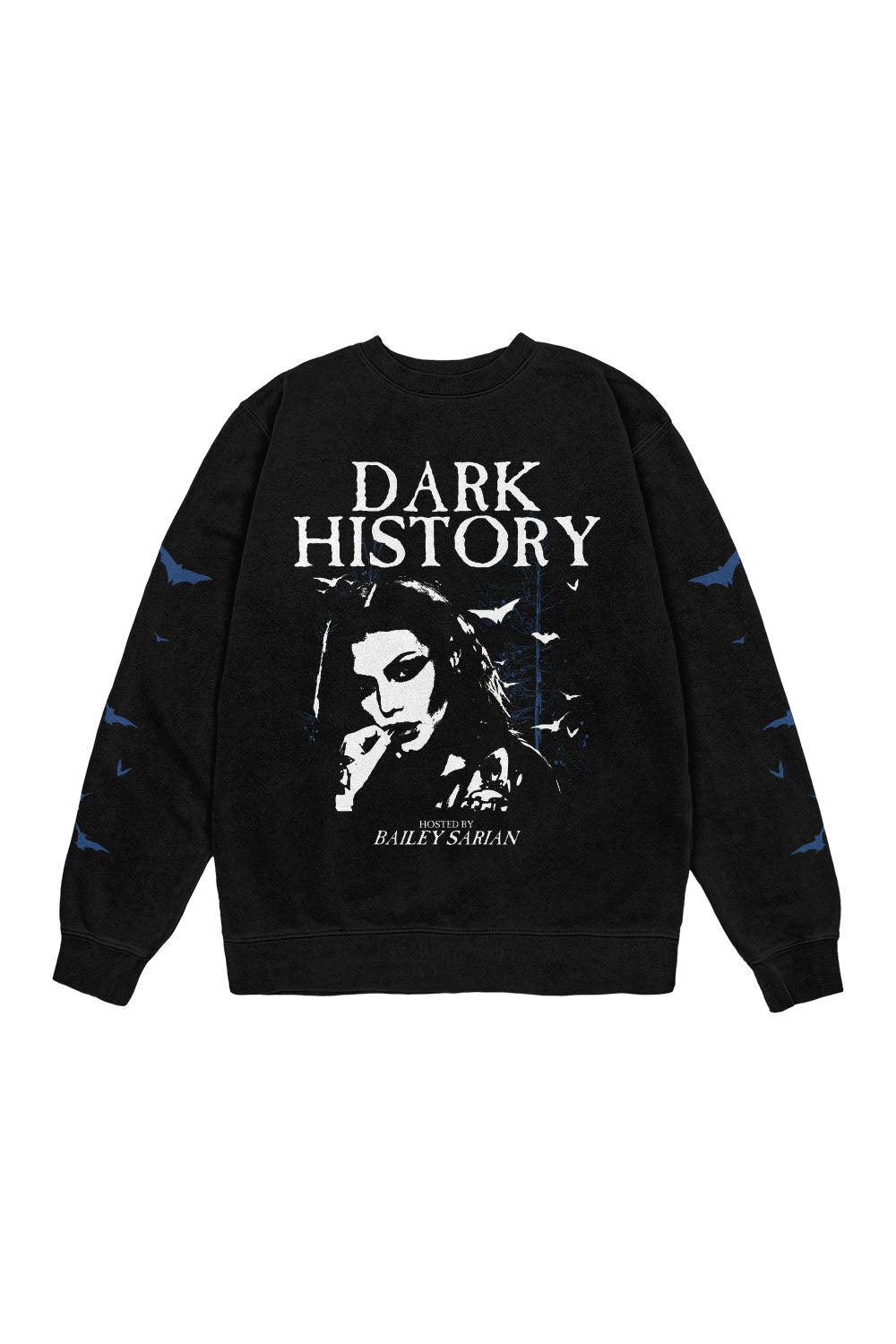Dark History Black Crewneck Bailey Sarian Shop