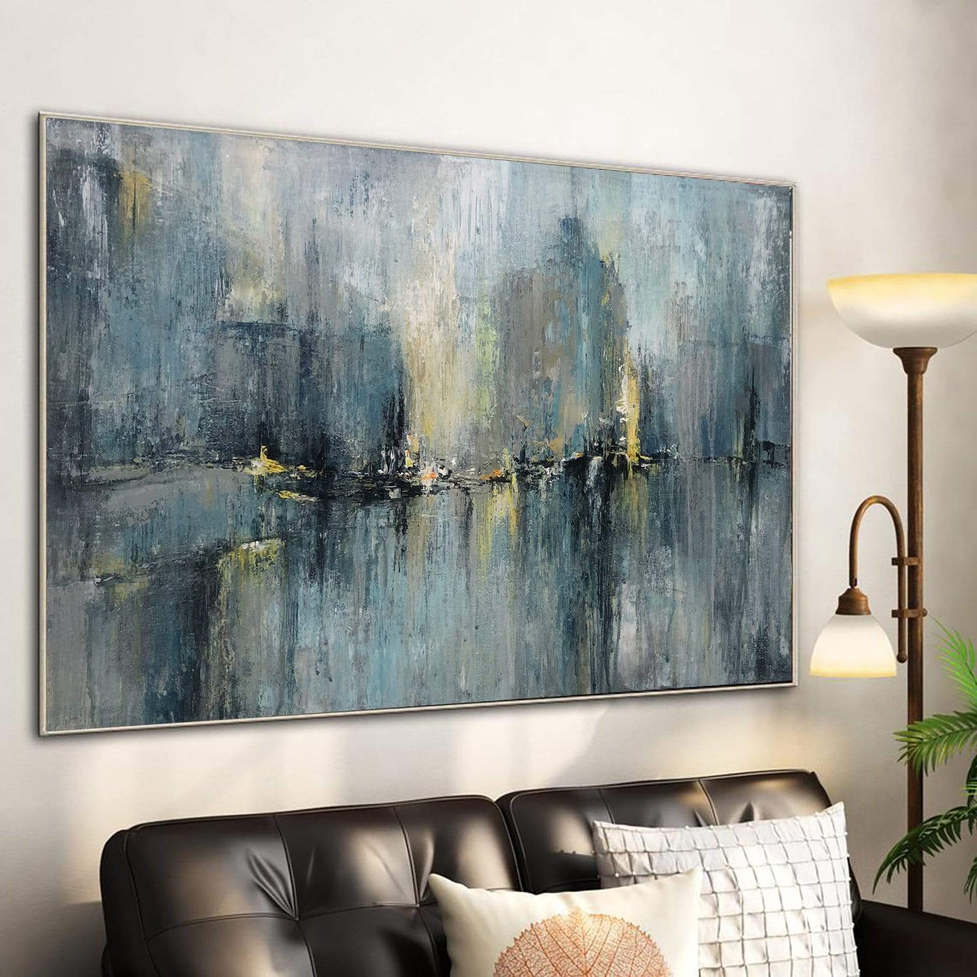 Extra Large Wall Art Blue Paintings On Canvas Abstract Painting Modern Trend Gallery Art Great Britain Trendgallery Original Abstract Paintings
