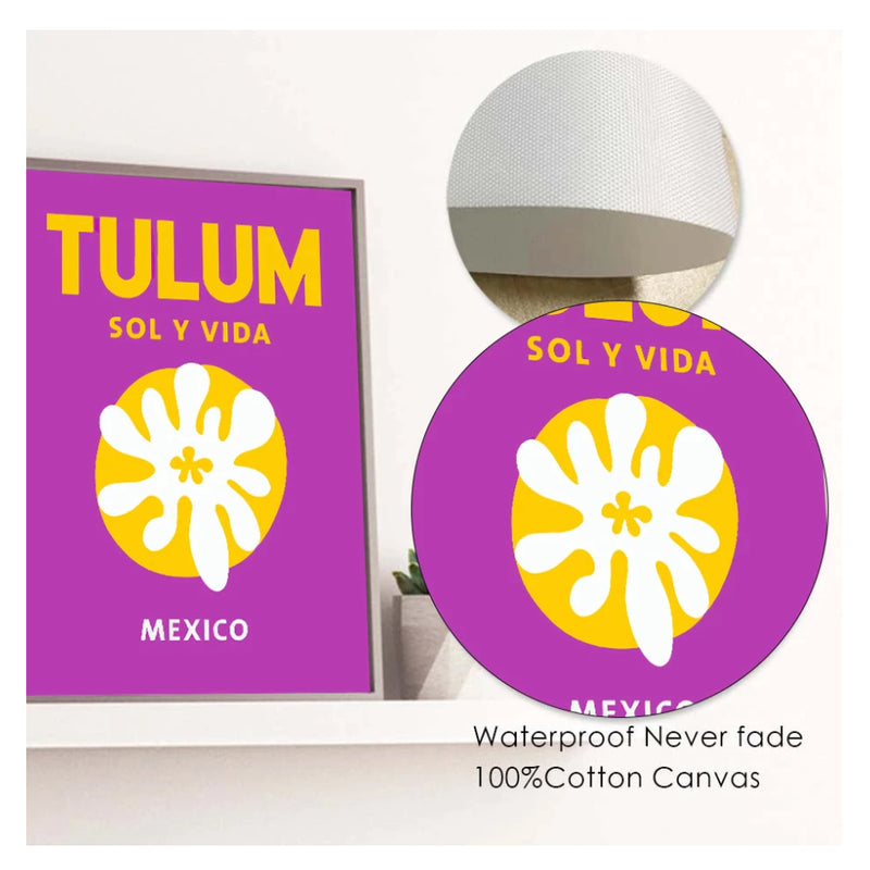 Preppy Canvas Wall Art Aesthetic Roomcore