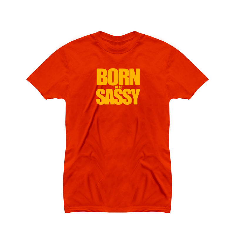 Attitude Tshirt For Girls Born To Be Sassy T Shirt For Girls