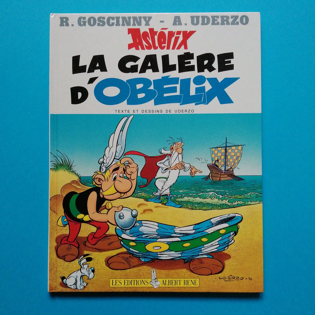 Asterix La Galere D Obelix 9782864970965 Librairie William Crocodile