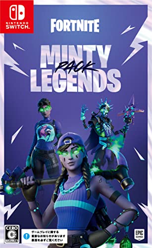 Epic Games Fortnite Minty Legends Pack For Nintendo Switch New