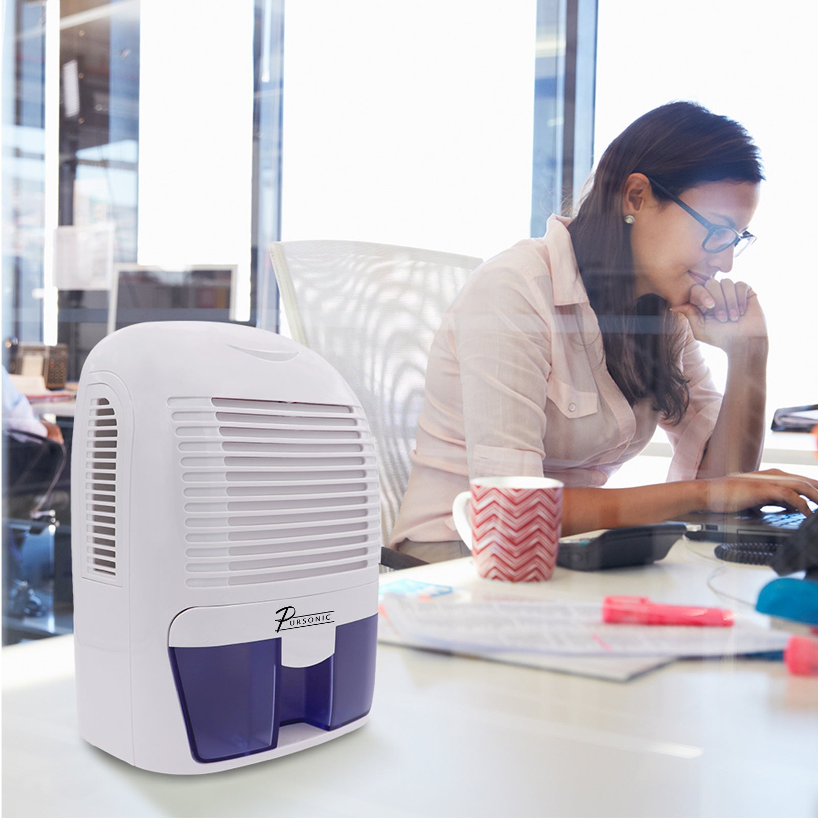 Pursonic 1500ml Clean Air Max Dehumidifier Portable Electric Office Ho Simplenacks