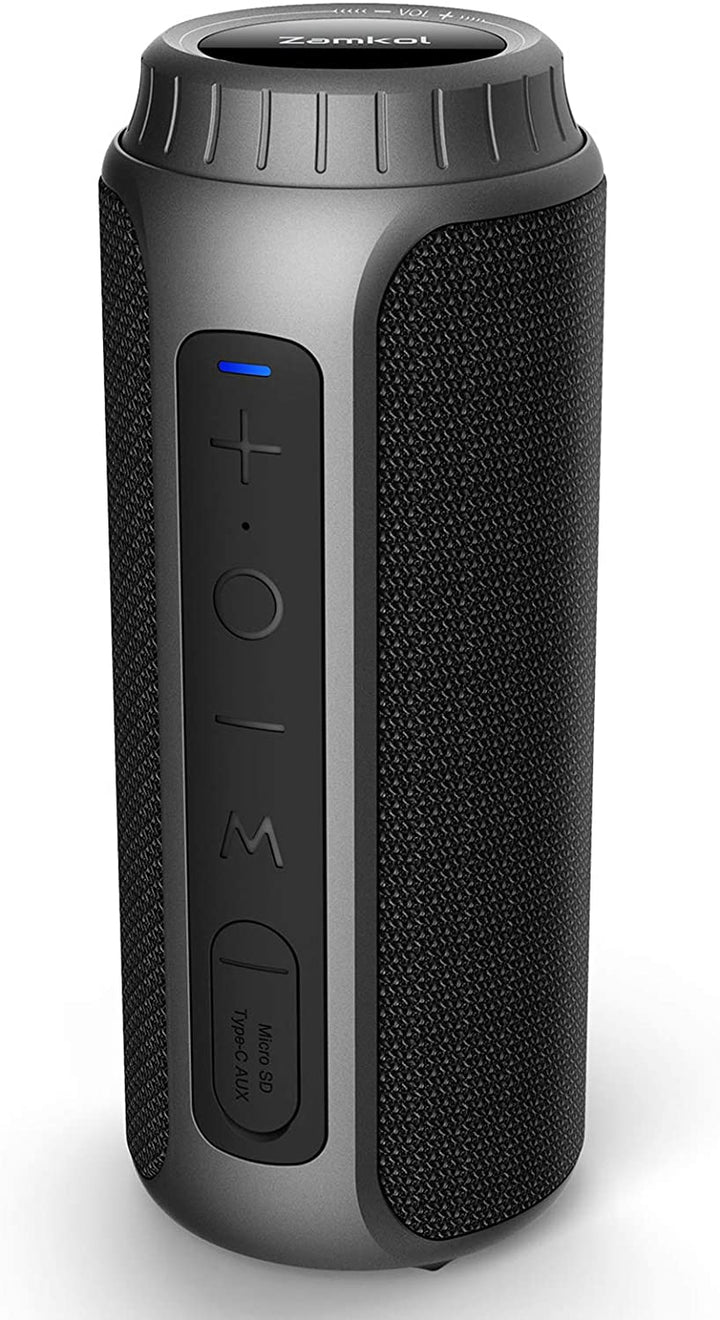 Bluetooth Speaker Zamkol Portable Wireless Bluetooth Speaker With 30w