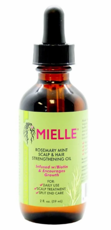 Mielle Rosemary Mint Scalp Hair Strengthening Oil 2 Oz Curly Gurl Luv Beauty Supply