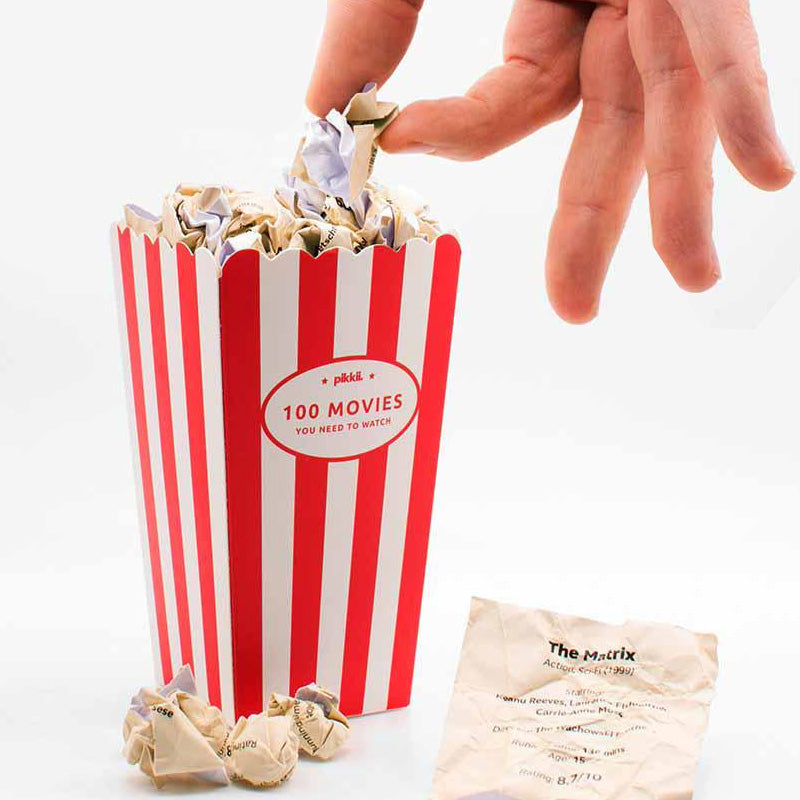 Movie Popcorn Bucket List