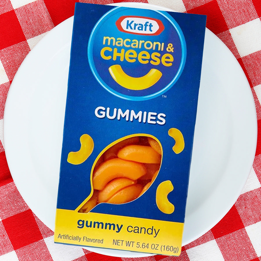 Gummy Mac & Cheese Candy - Kraft Macaroni & Cheese Gummies