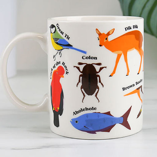 Fowl Language Bird Mug Funny Coffee Mug Ginger Fox Perpetual Kid