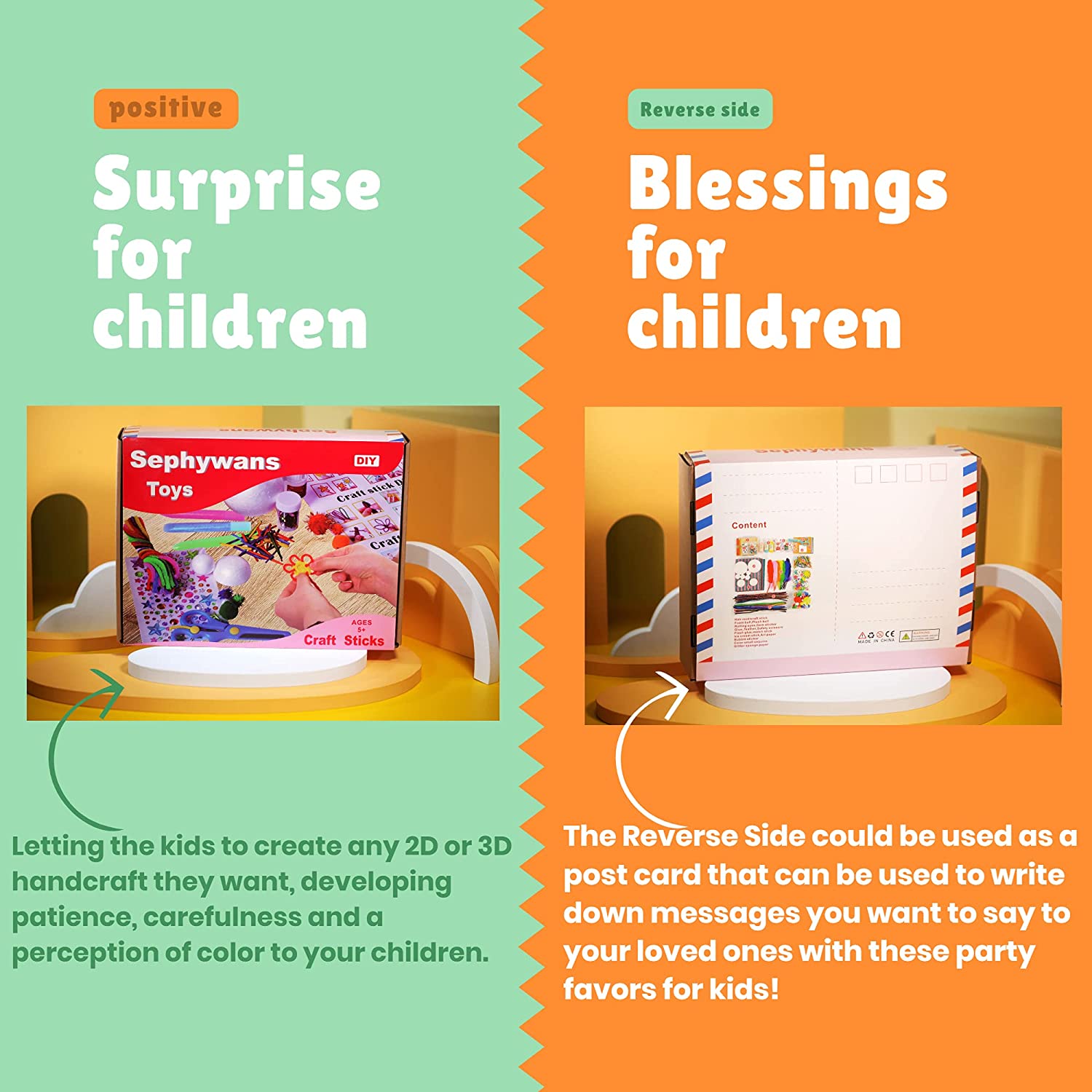 Sephywans Arts And Crafts Supplies Kit Include Variety Of Materials W