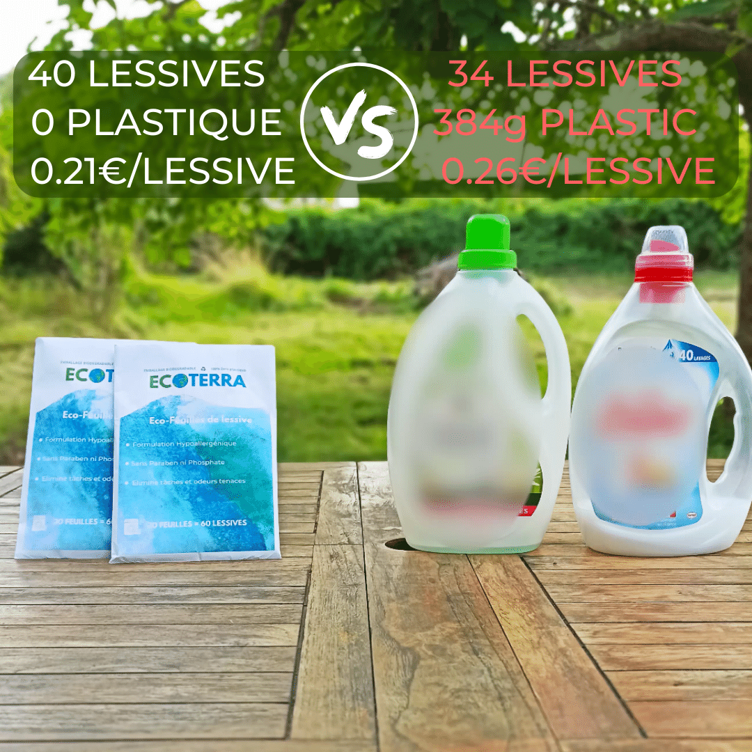 Eco Feuilles Ecoterra 40 Lessives