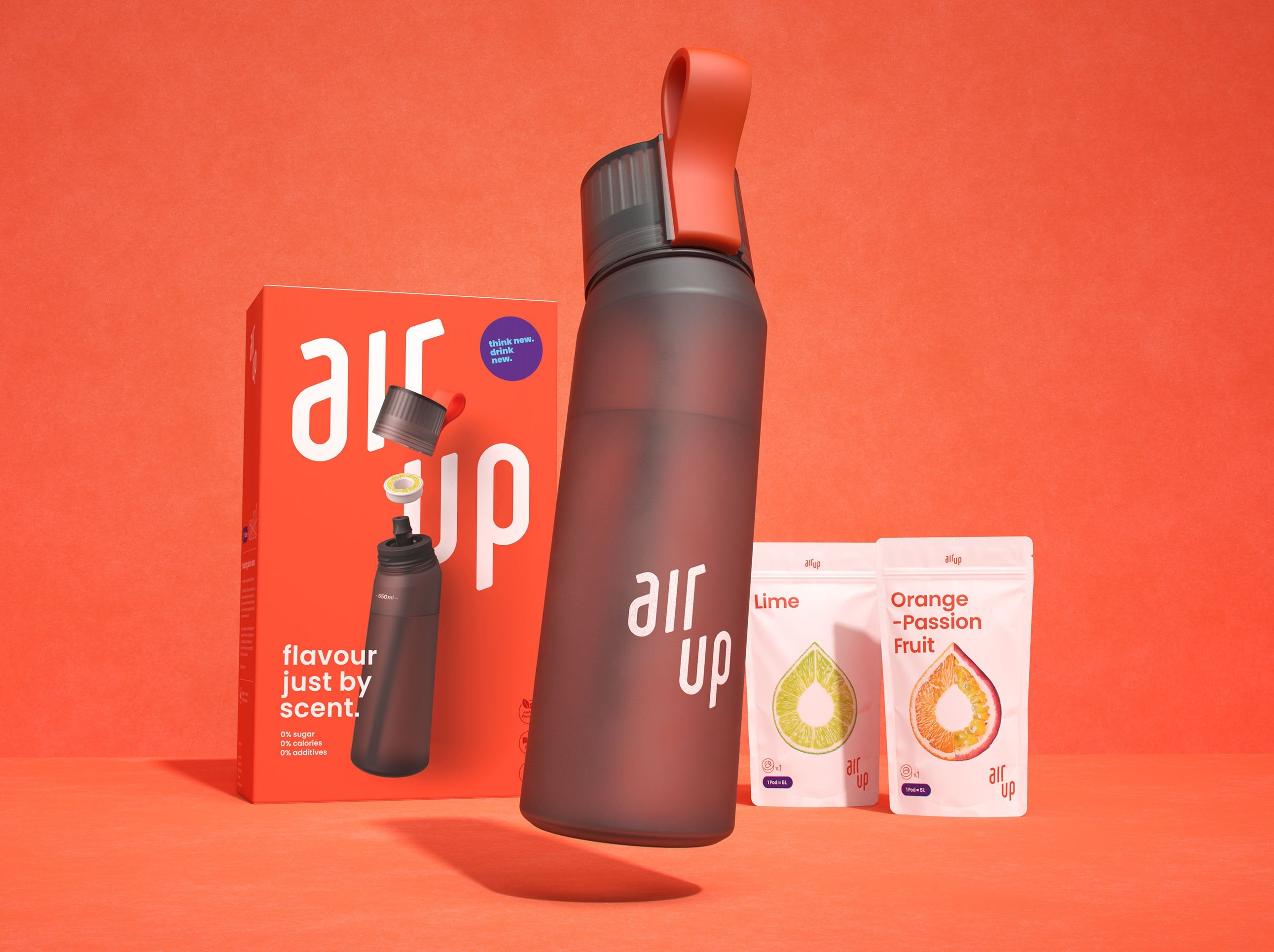 Air Up Starter Set Antraciet Incl 2 Pods