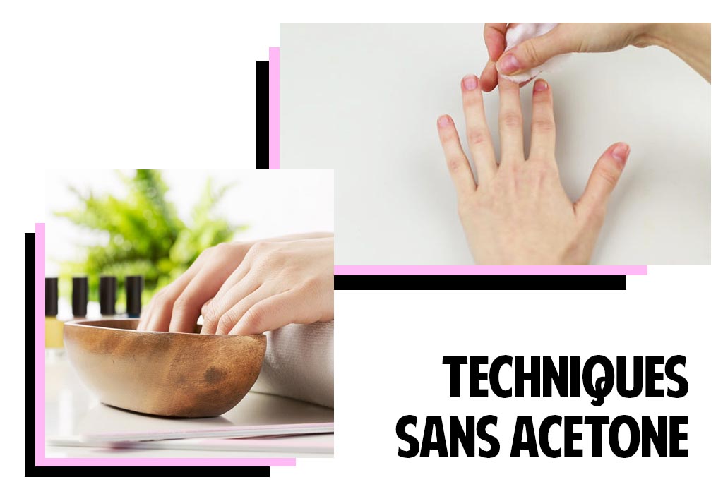 comment enlever la colle des faux ongles