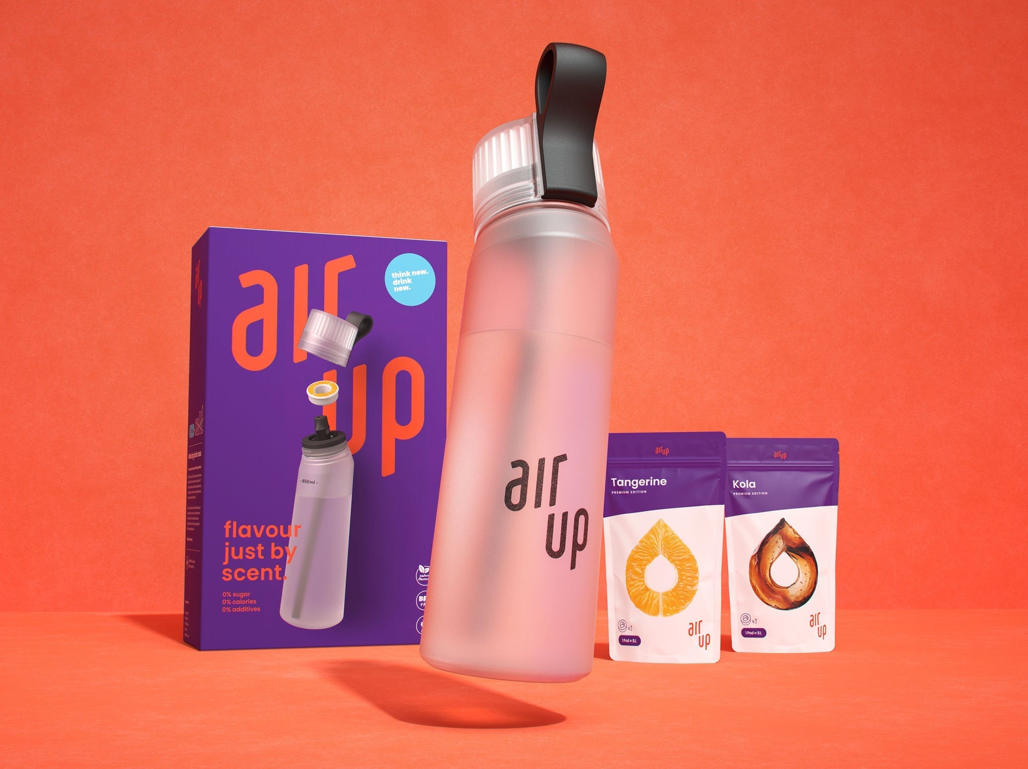 Starter Kit Air Up In Bianco Perlaceo Con 2 Pod Premium Air Up It