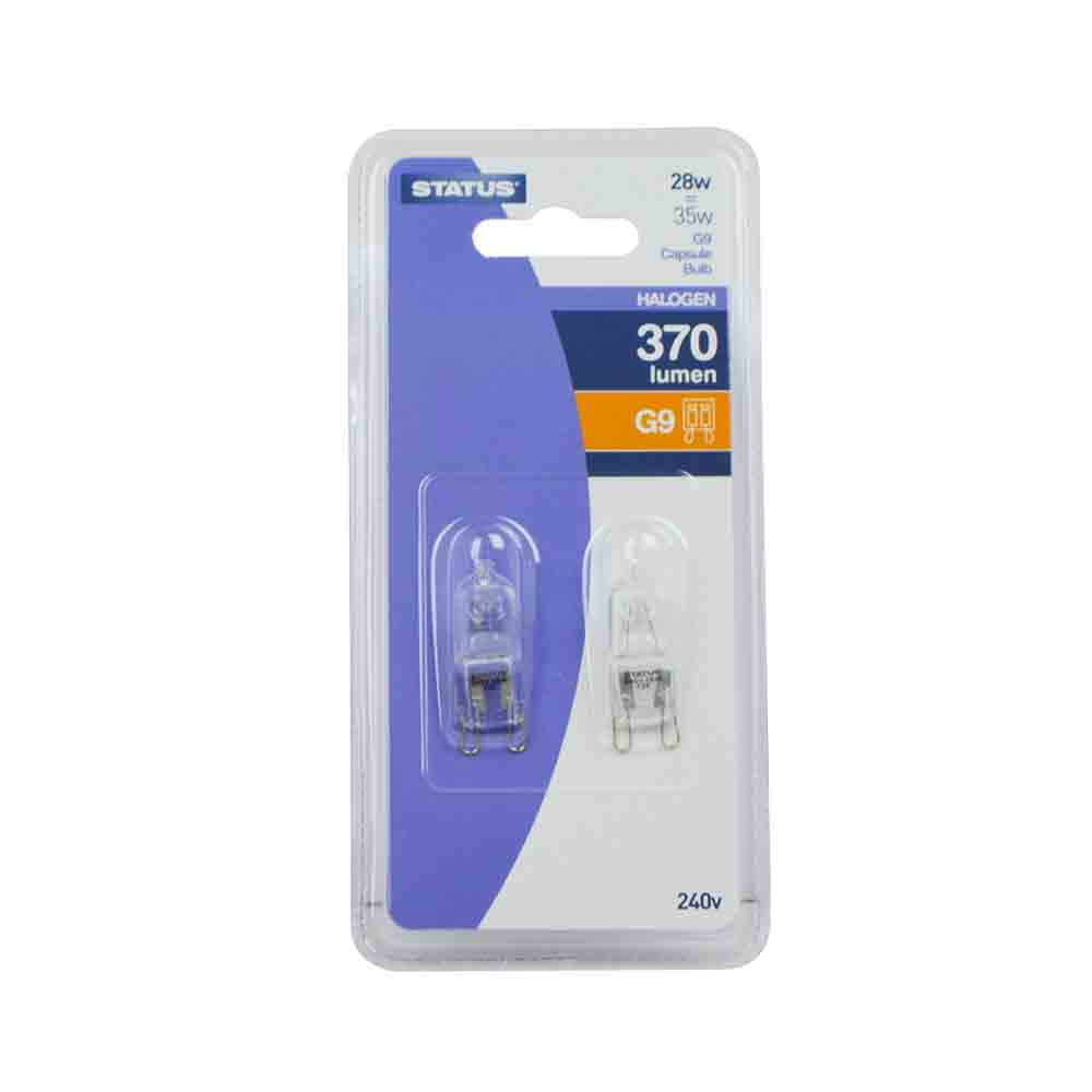 Status G9 Halogen Capsule Bulb 28w