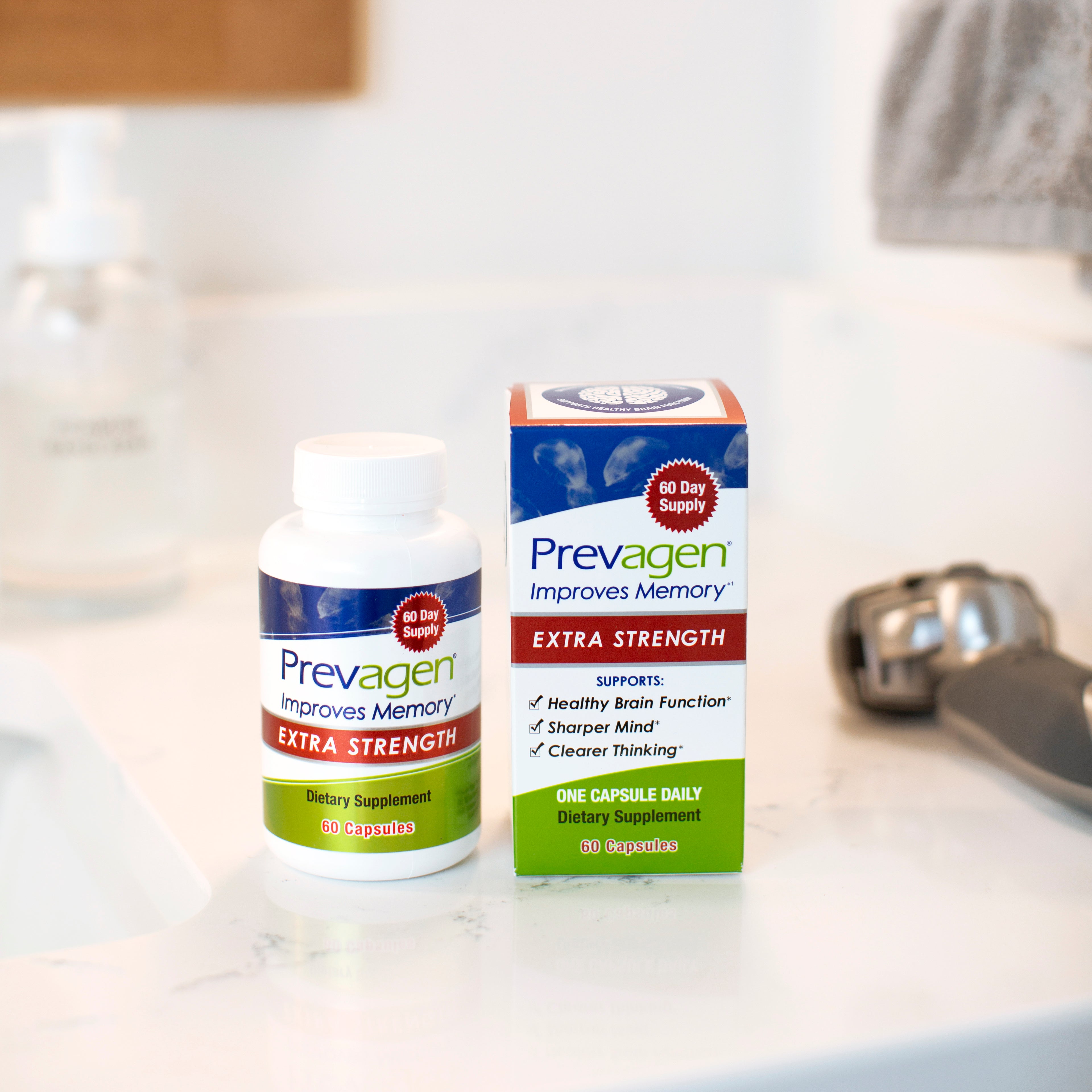 Prevagen Extra Strength 60 Count Brain Health Memory Supplements