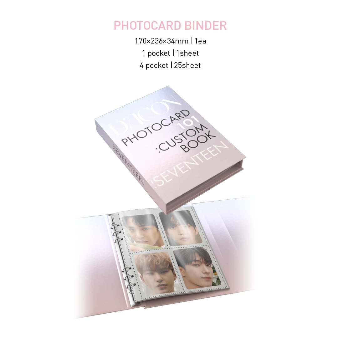 Bts Svt Dicon Photocard 101 Custom Book Project Nine Two