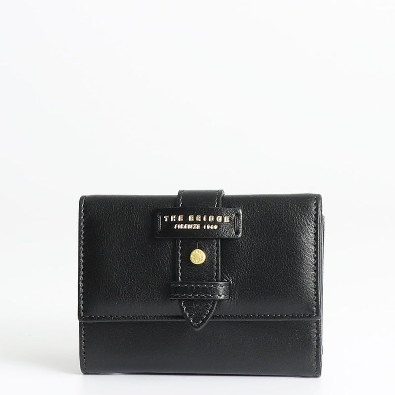 The Bridge Portafoglio Donna Piccolo 0186004n Nero Maria Voci Gioielleria