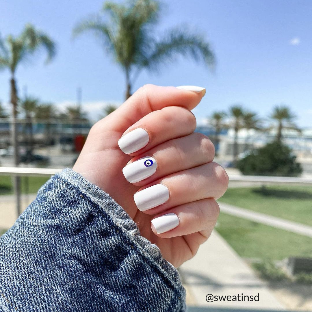 Evil Eye Nail Art Dear Sundays