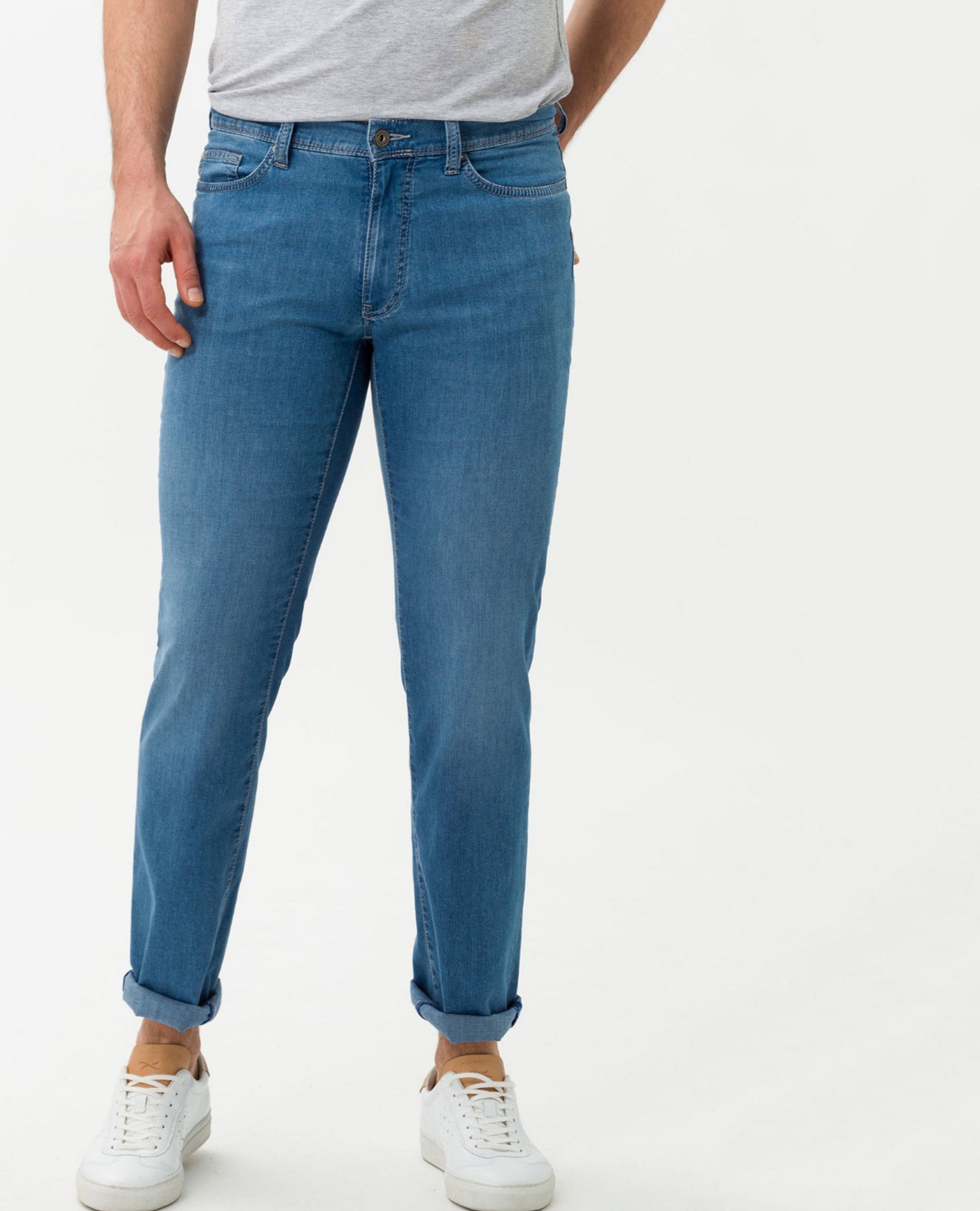 Brax Blue Ultralight Sustainable Cadiz Jean The Club Carmel