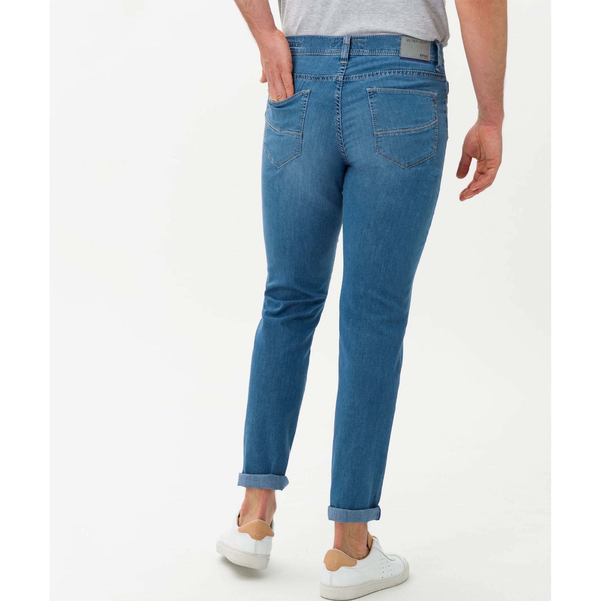 Brax Blue Ultralight Sustainable Cadiz Jean The Club Carmel