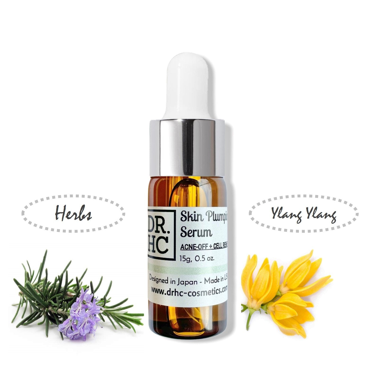 Dr Hc Skin Plumping Serum All Types Acne Off Cell Renewal Brightening Lifting 15g 0 5oz Keshav Natural Organics