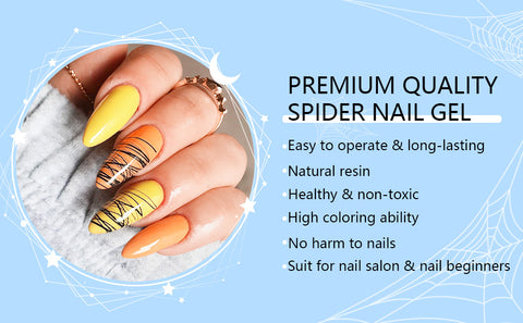 Spider Gel Set 12 Colors Nail Design Gel Set Saviland