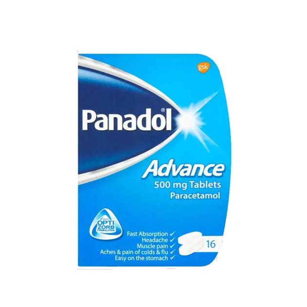 Panadol Advance Tablets 16 Pack Pettifor Edwards Healthcare And Beauty Products