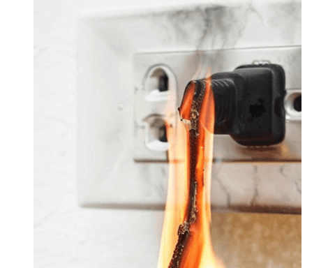 Without grounding, electrical appliances electric shock, equipment damage and fire hazards
