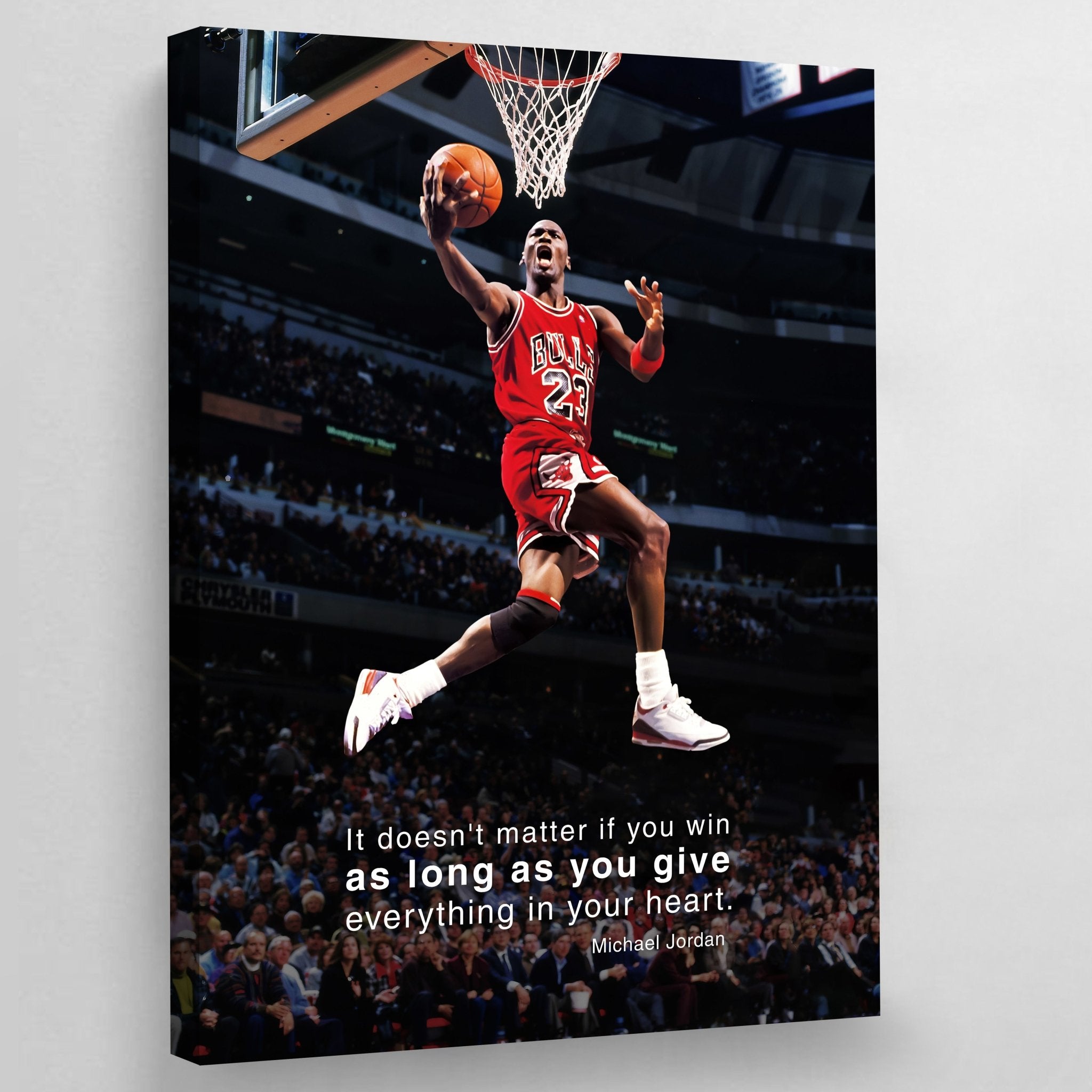 Michael Jordan Canvas The Trendy Art