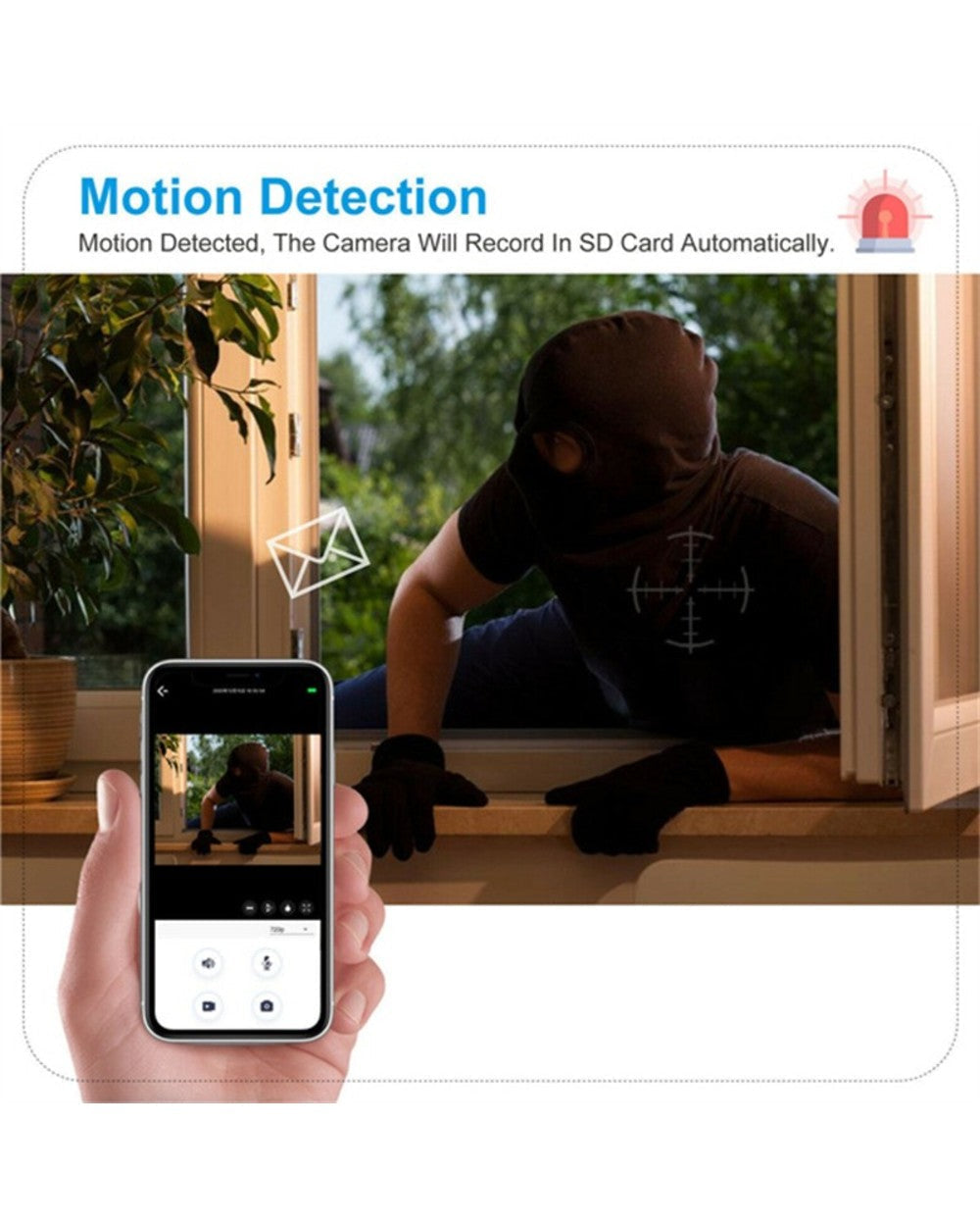 Wireless Light Bulb Security Camera Vixilly