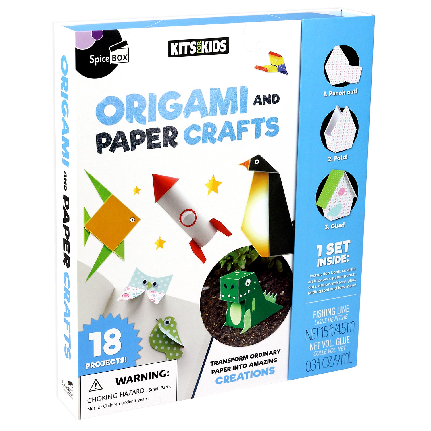 Spicebox Children S Activity Kits For Kids Origami Paper Crafts Kidskits Toys Arts Crafts