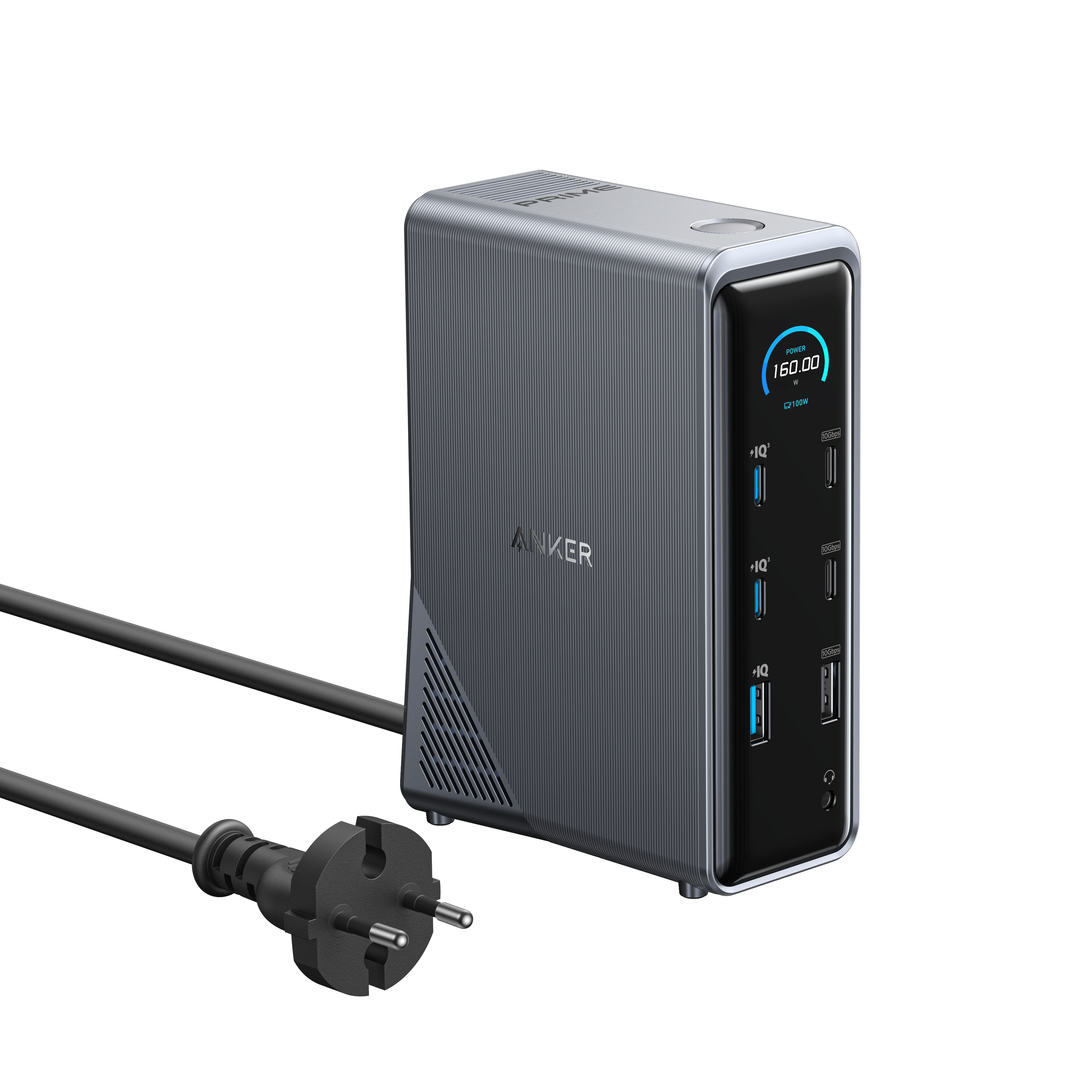 Anker Prime Charging Docking Station (14-in-1, Dual Display, 160W)