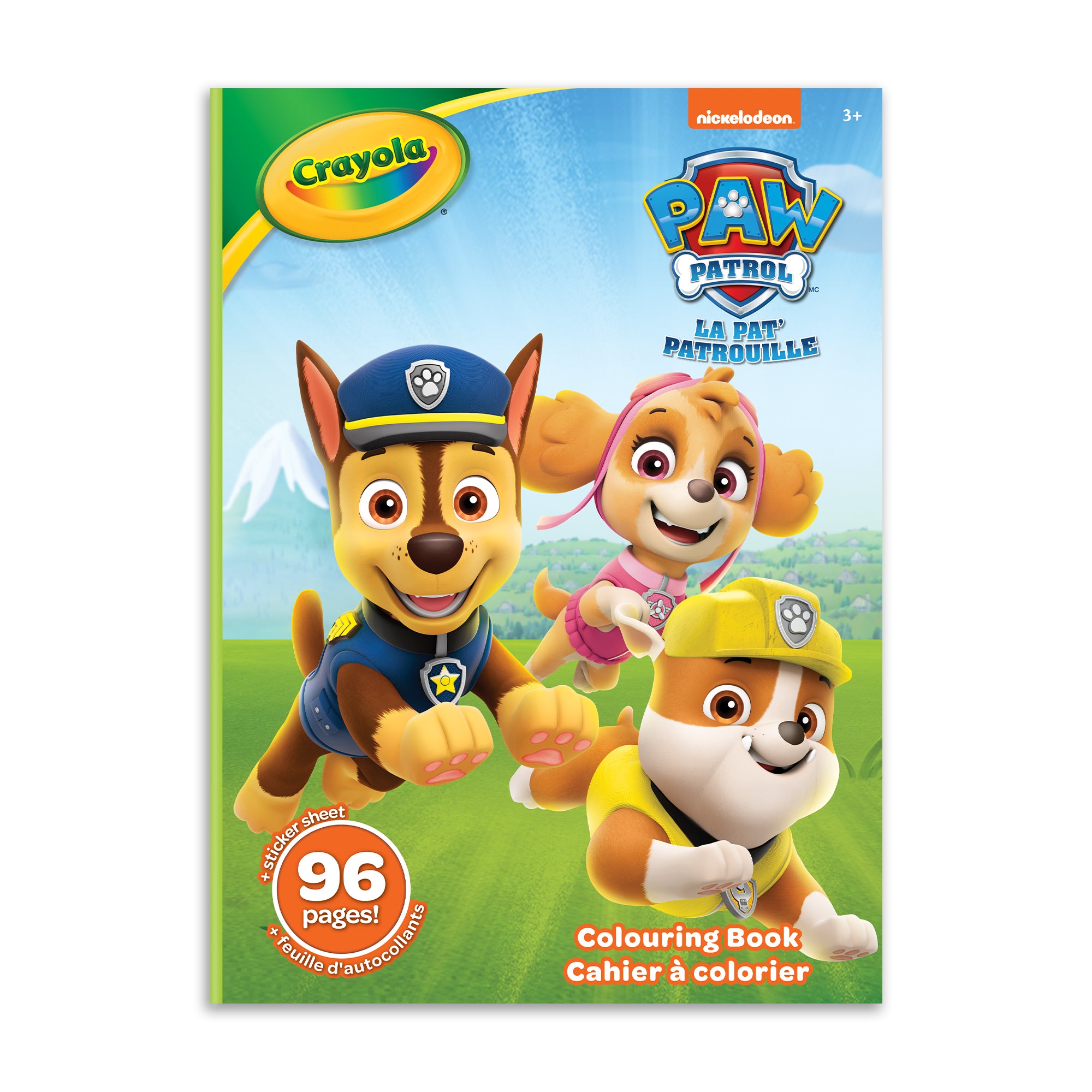 Crayola 96 Page Colouring Book, Paw Patrol