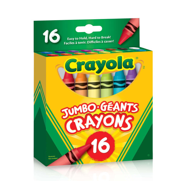 Crayola Jumbo Crayons, 16 Count
