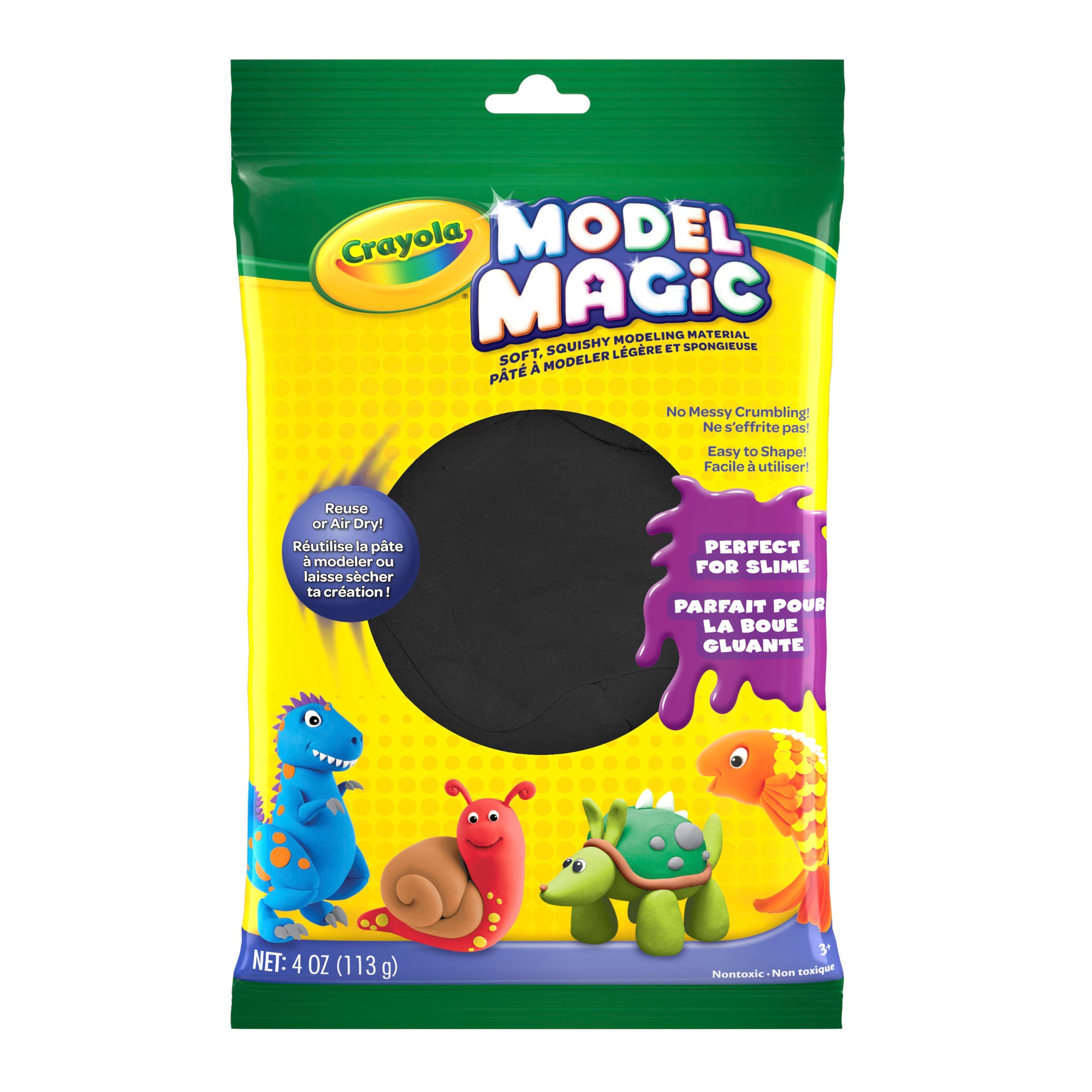Crayola Model Magic 4 oz Bag, Black