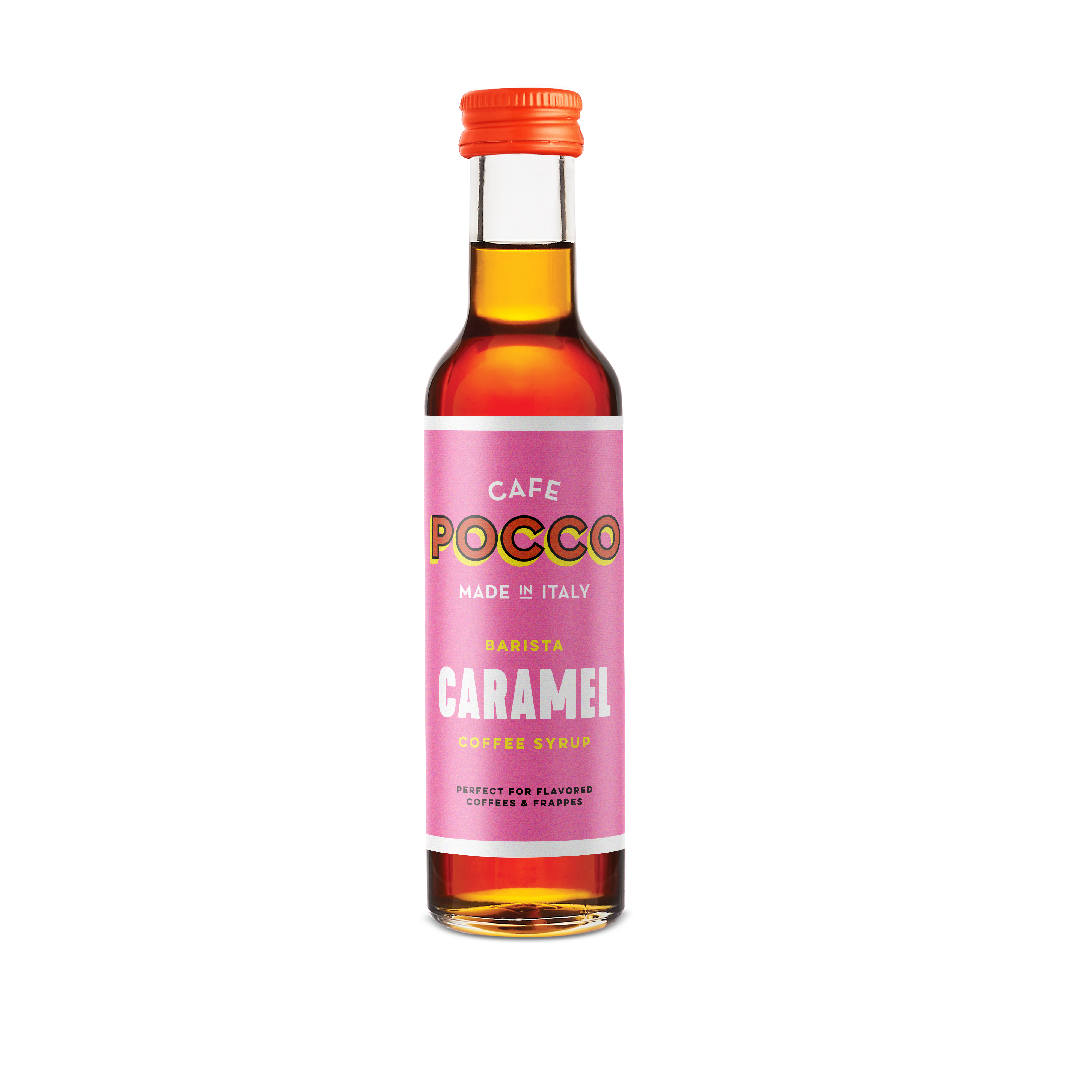 Cafe Pocco Barista Coffee Syrup Set 25cl Vanilla 25cl Caramel