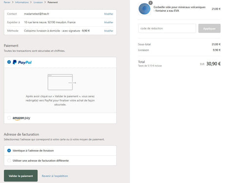 Comment Payer Avec Sa Carte Bancaire En Utilisant Le Service Paypal Ex Fontaine A Gravite