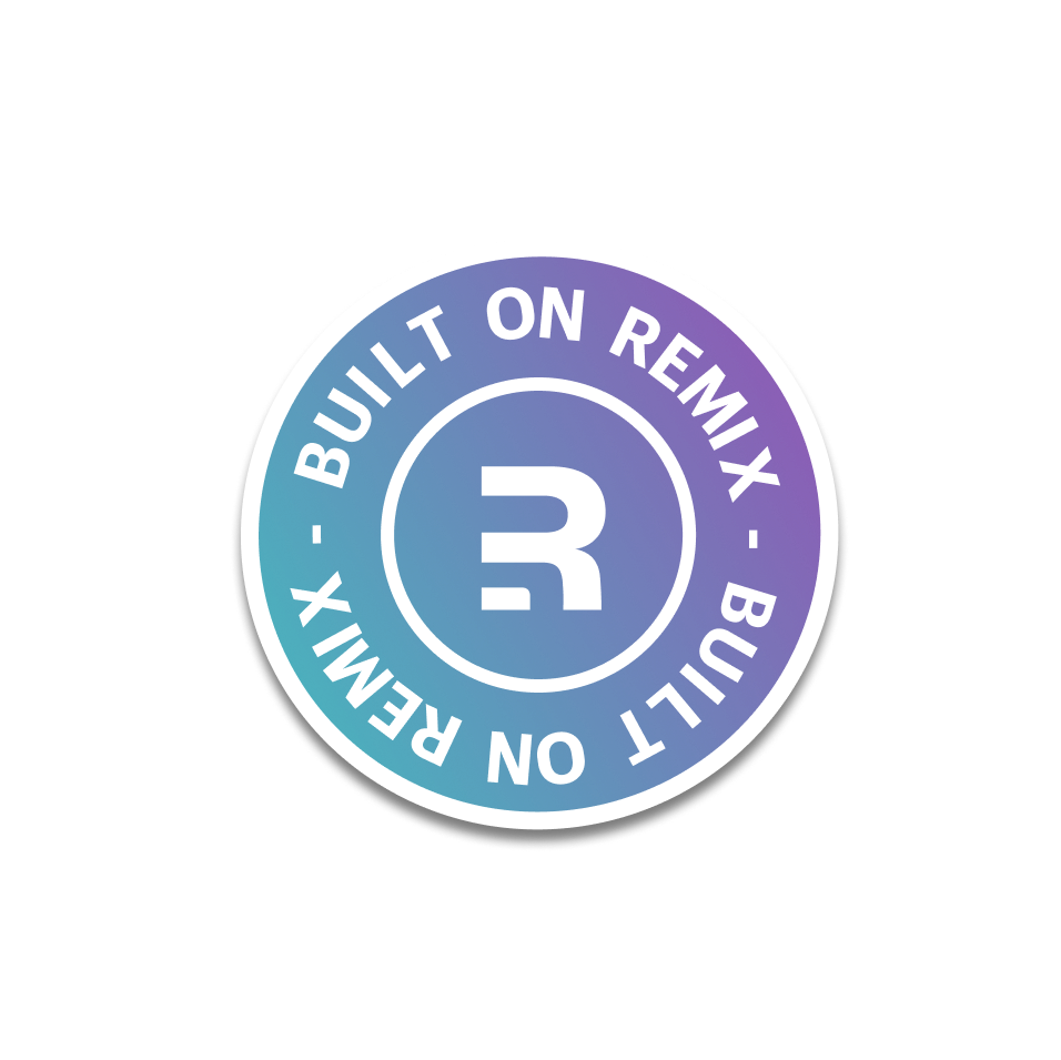 Built on Remix