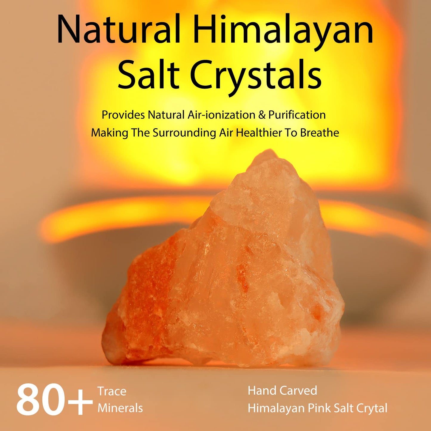 Himalayan Salt Lamp Salt Lamp Night Light With 8 Colors Changing Natu Top 100 Gift