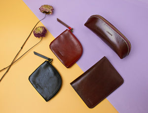 Leather Wallets Card Holders Accessories Limited Edition Handsewn Personalised Looope Nz