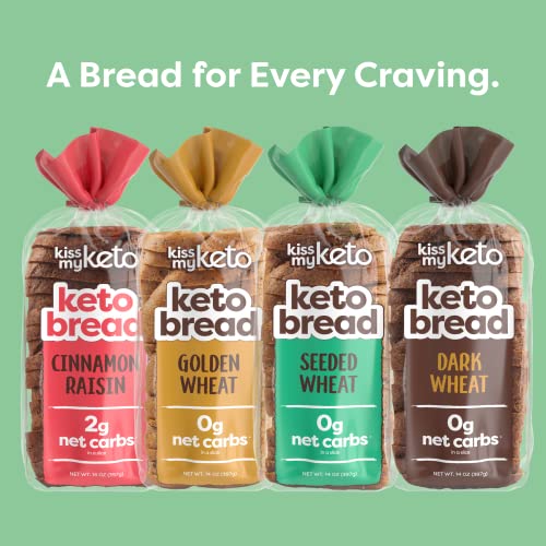 Kiss My Keto Bread Zero Carb 0g Net Grain Seed 6g Protein Slic Ninelife Peru