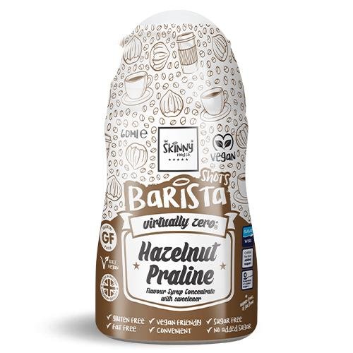 Hazelnut Barista Shot Sugar Free Skinny Coffee Syrup 60ml Skinny Food Co Australia
