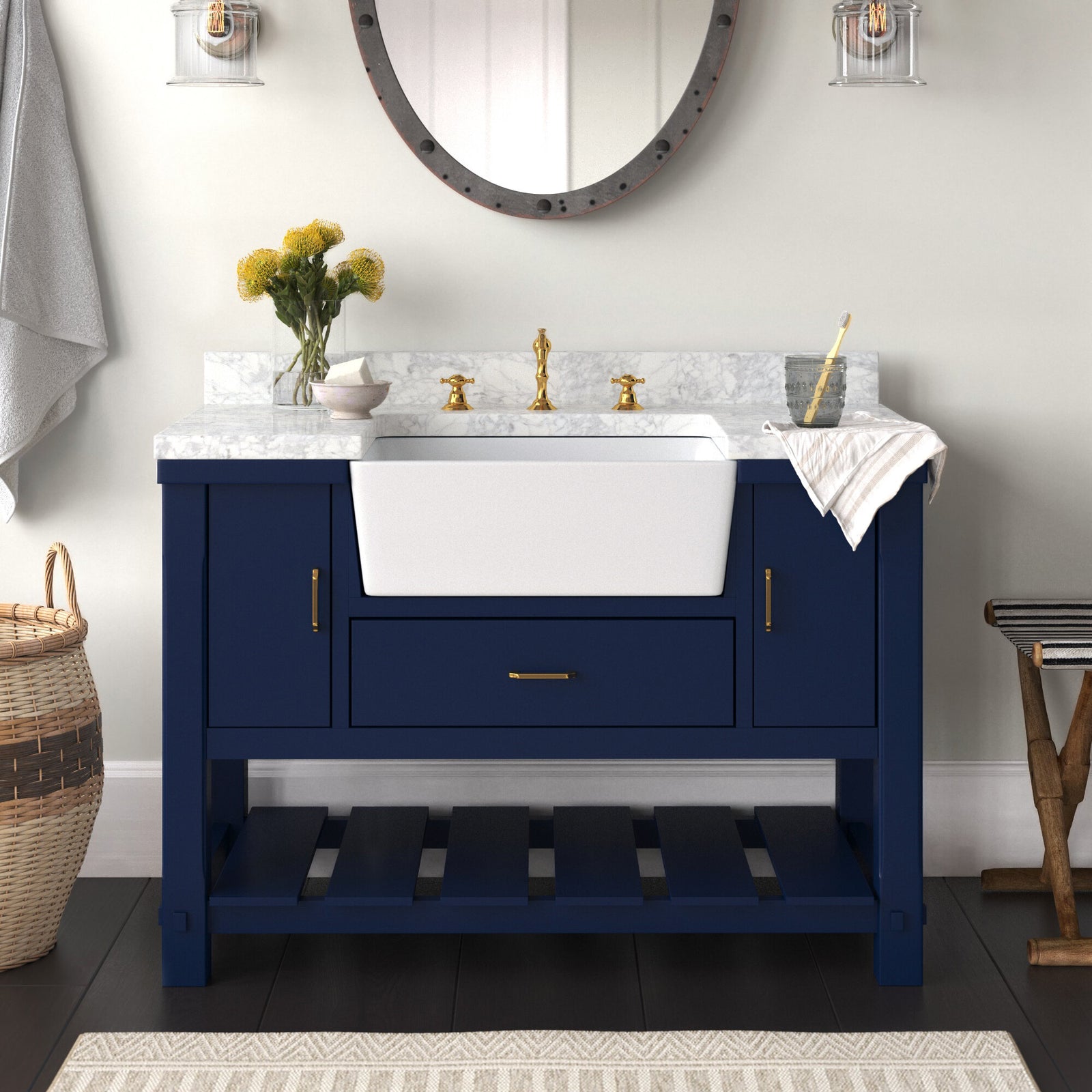 Trend Watch Blue Bathroom Vanities Kitchenbathcollection